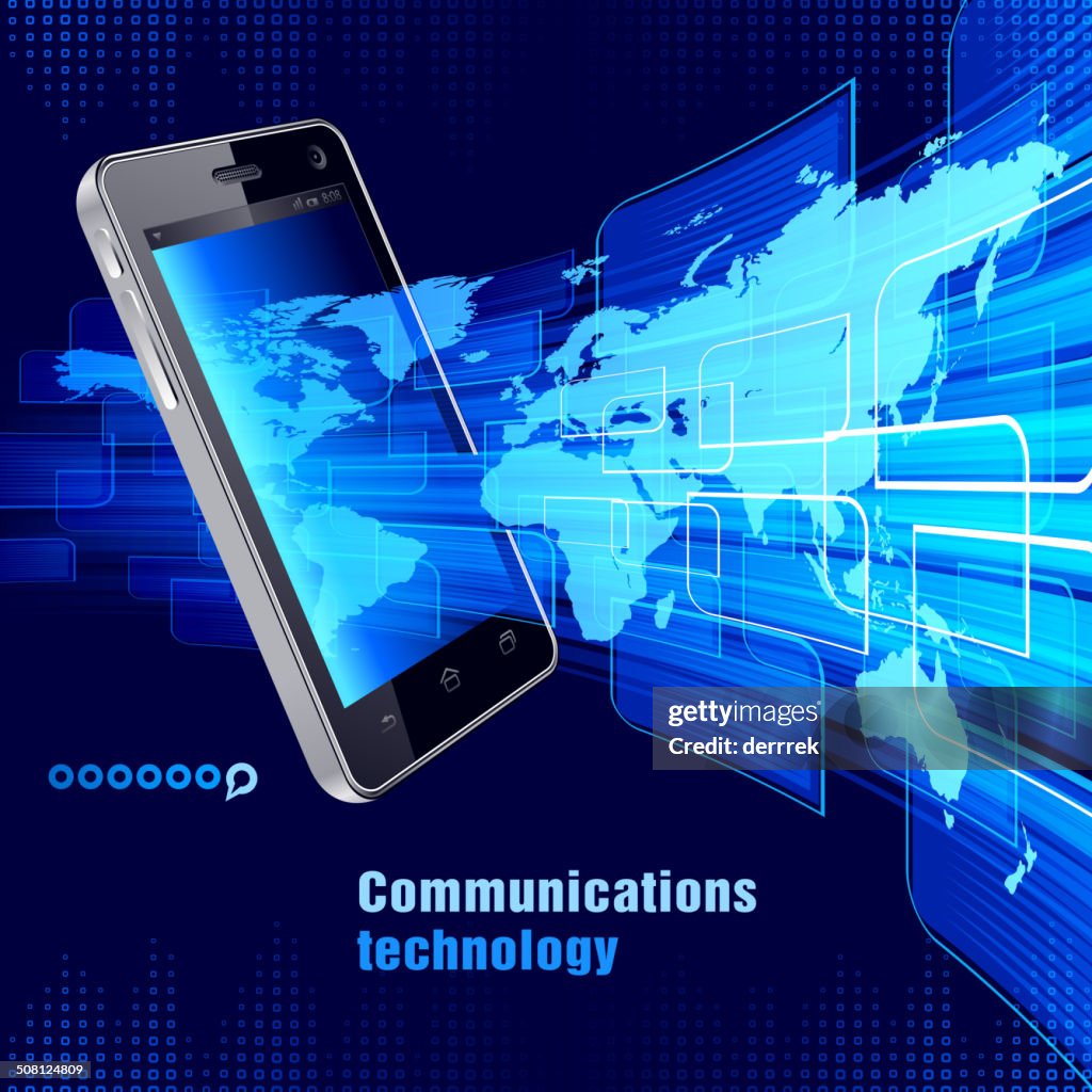 Communication Using Technology Pic Communications Technology High-Res Vector Graphic - Getty Images