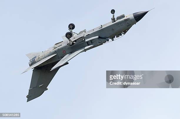panavia tornado gr4 fighter bomber - nato 2014 stock pictures, royalty-free photos & images