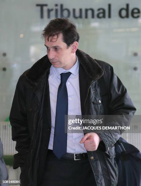 Etienne Kowalski, the French lawyer representing the French Branch of video games publishing company Activision Blizzard looks on in the High Court...