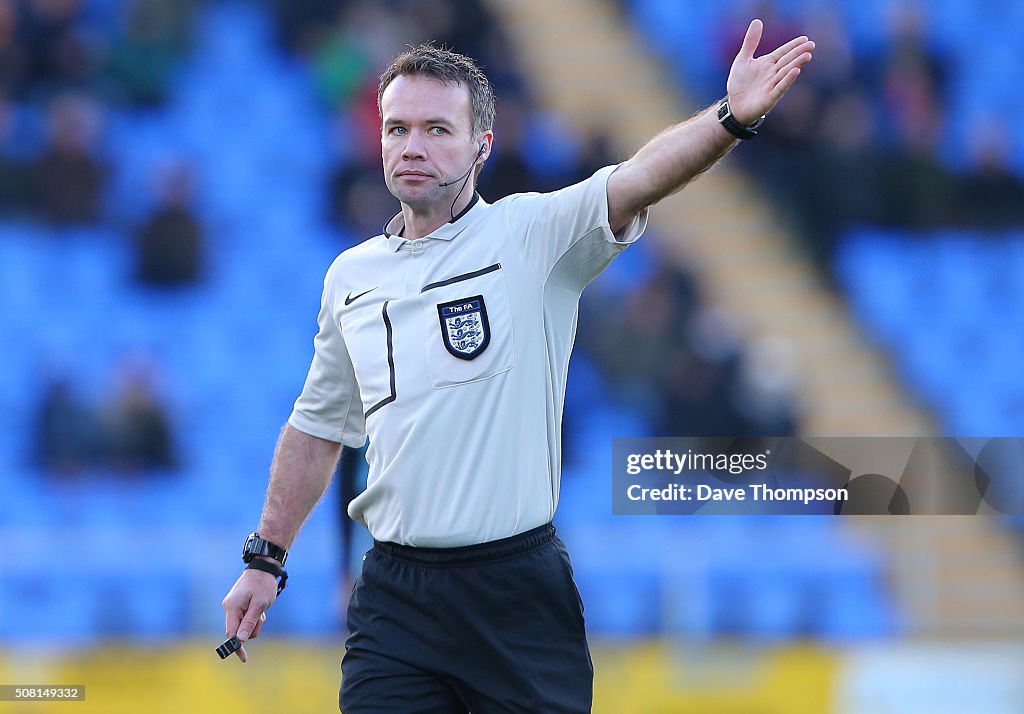 Shrewsbury Town v Sheffield Wednesday - The Emirates FA Cup Fourth Round