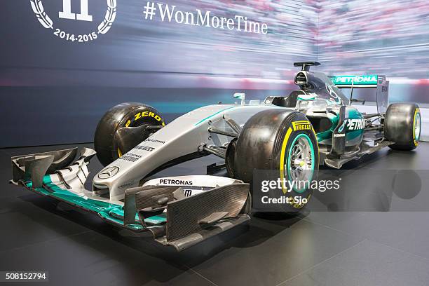 mercedes f1 w06 hybrid formula 1 race car - [sports car stock pictures, royalty-free photos & images