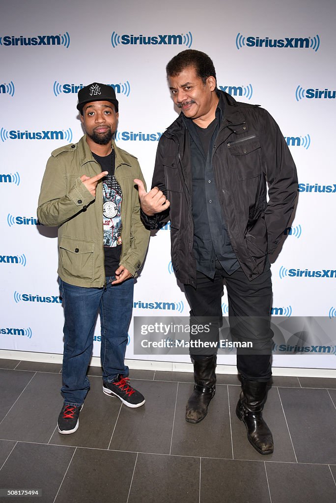 Celebrities Visit SiriusXM Studios - February 3, 2016