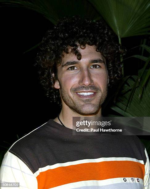 Survivor All-star Ethan Zohn attends the Survivor Allstars Finale on May 9, 2004 at Madison Square Garden, in New York City.