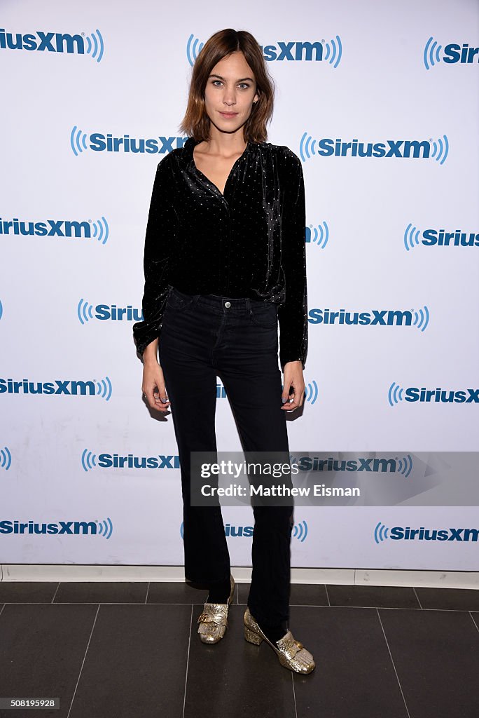 Celebrities Visit SiriusXM Studios - February 3, 2016