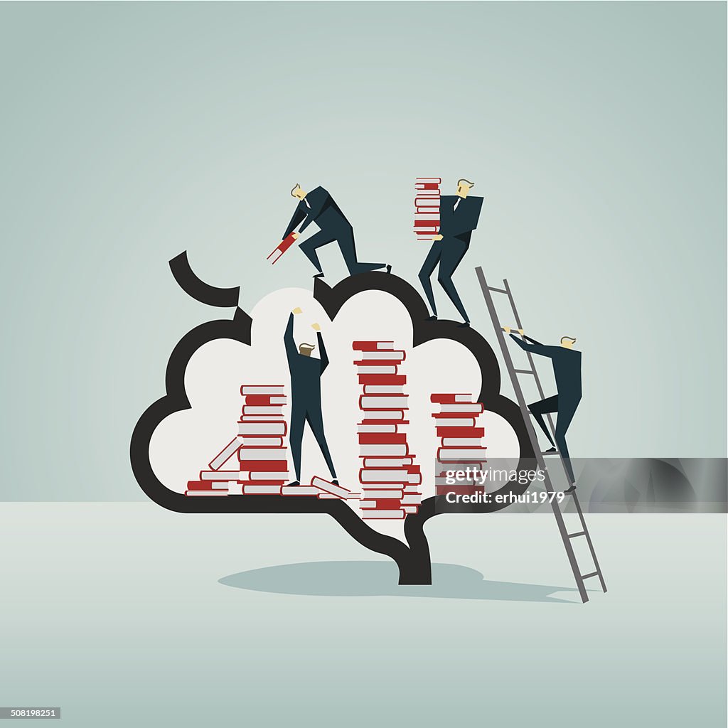 Learning Depiction Learning High-Res Vector Graphic - Getty Images