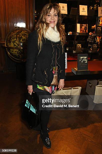Martha Fiennes attends the launch of "The Night Before BAFTA" by Charles Finch at Maison Assouline on February 3, 2016 in London, England.