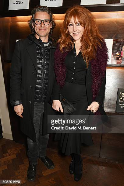 George Waud and attends the launch of "The Night Before BAFTA" by Charles Finch at Maison Assouline on February 3, 2016 in London, England.