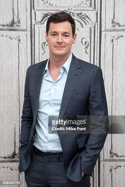 Actor Benjamin Walker attends the AOL Build Speaker Series to discuss the movie "The Choice" at AOL Studios In New York on February 3, 2016 in New...
