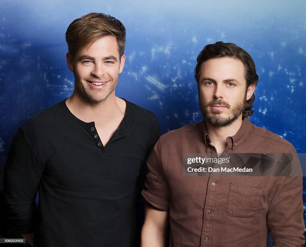 Casey Affleck and Chris Pine, USA Today, January 28, 2016