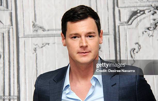 Actor Benjamin Walker attends AOL Build Speaker Series - Teresa Palmer, Benjamin Walker And Nicholas Sparks, "The Choice" at AOL Studios In New York...