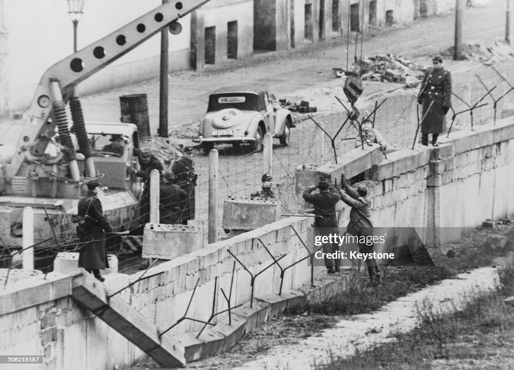 Berlin Wall Repairs