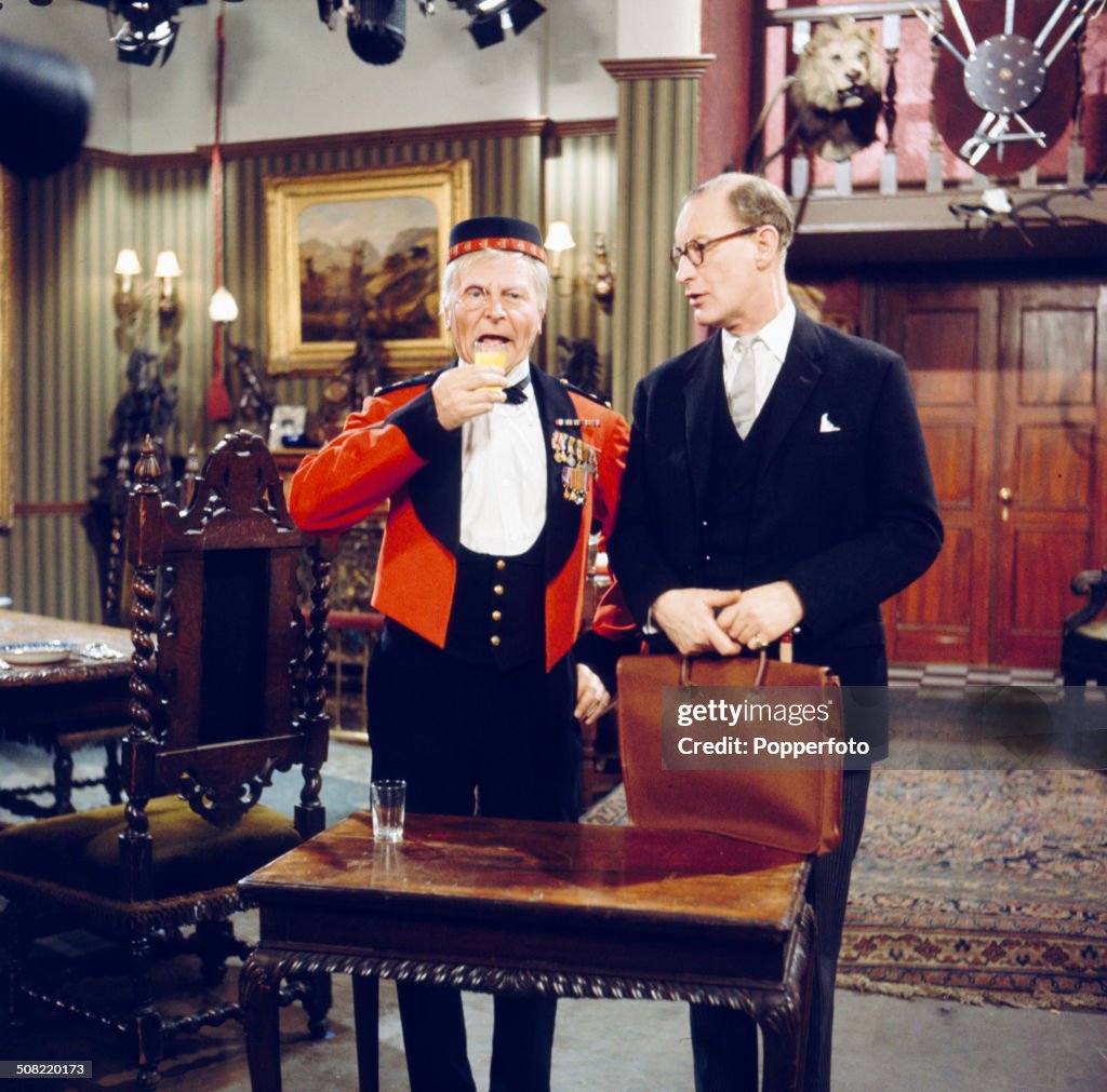 Clive Dunn and Richard Wattis In A Night To Remember