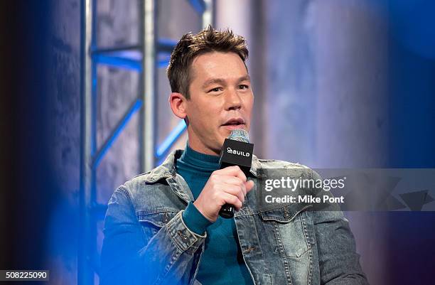 Designer David Bromstad attends the AOL Build Speaker Series at AOL Studios In New York on February 3, 2016 in New York City.