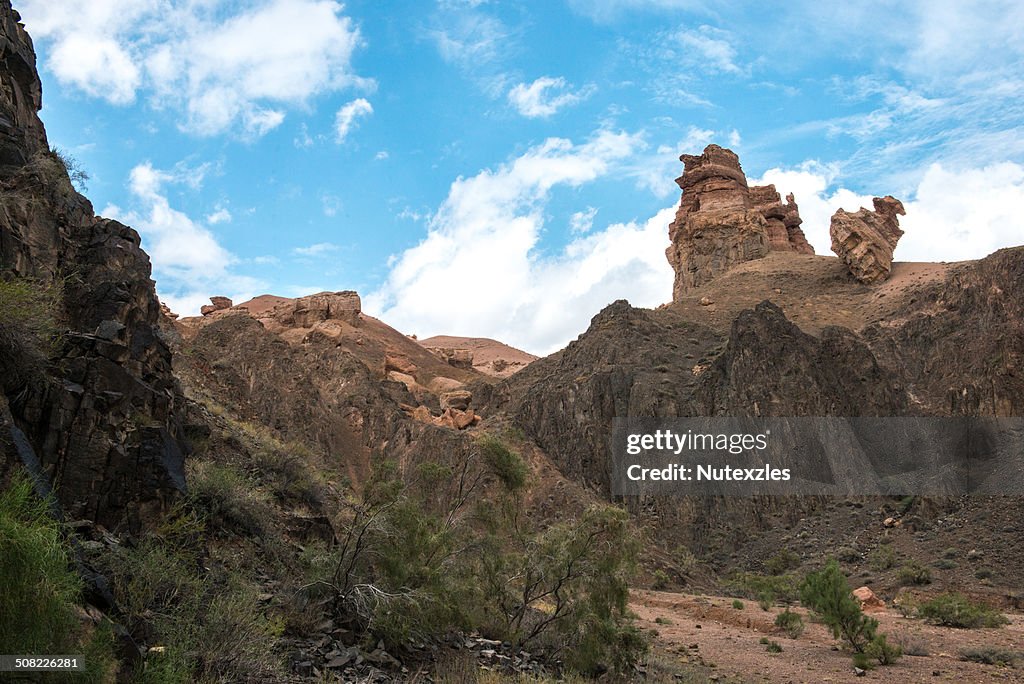 Charyn Canyon near Almaty, Kazakhstan