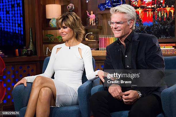 Pictured : Lisa Rinna and Harry Hamlin --