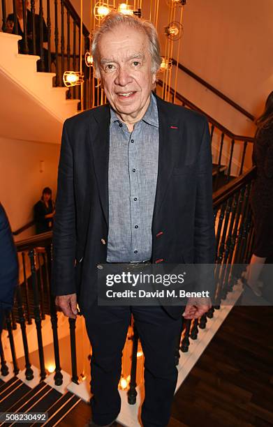 Cast member James Laurenson attends the press night after party for "The Master Builder" at The Old Vic Theatre on February 3, 2016 in London,...