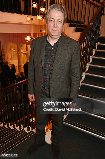 Roger Allam attends the press night after party for "The Master Builder" at The Old Vic Theatre on February 3, 2016 in London, England.