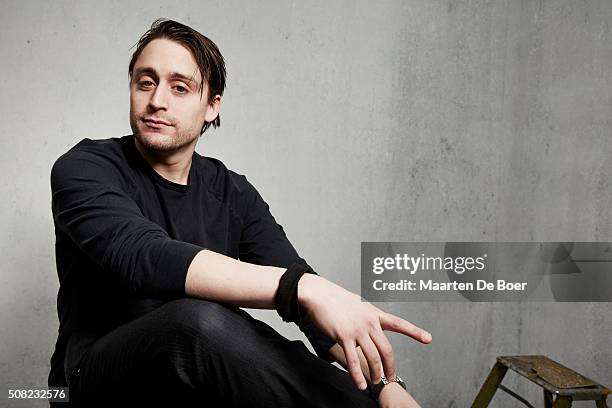 Kieran Culkin of 'Wiener-Dog' poses for a portrait at the 2016 Sundance Film Festival Getty Images Portrait Studio Hosted By Eddie Bauer At Village...