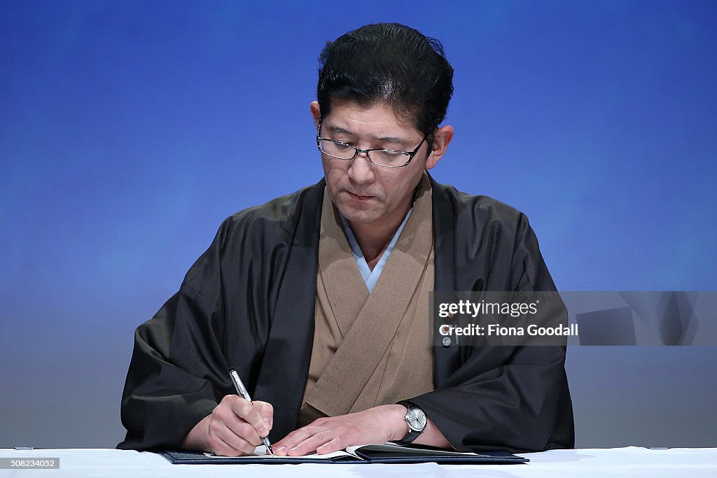 Delegates Meet For Trans-Pacific Partnership (TPP) Signing Ceremony