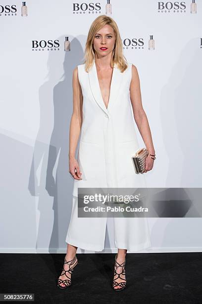 Actress Maggie Civantos attends the 'Man of Today' campaign photocall at the Eurobuilding Hotel on February 3, 2016 in Madrid, Spain.