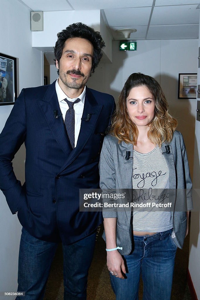 'Vivement Dimanche' French TV Show At Pavillon Gabriel In Paris