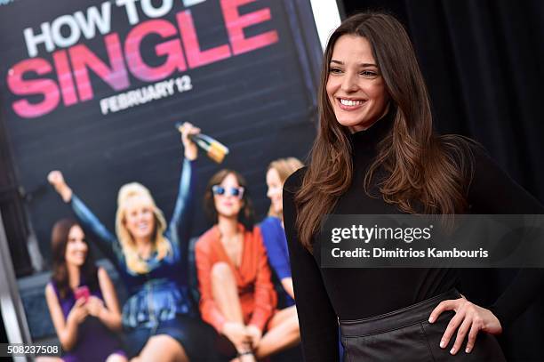 Actress Angela Bellotte attends the New York premiere of "How To Be Single" at the NYU Skirball Center on February 3, 2016 in New York City.