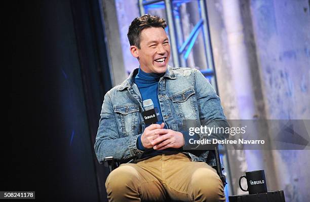 Designer/ TV personality David Bromstad attends AOL Build Speaker Series at AOL Studios In New York on February 3, 2016 in New York City.