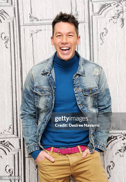 Designer/ TV personality David Bromstad attends AOL Build Speaker Series at AOL Studios In New York on February 3, 2016 in New York City.