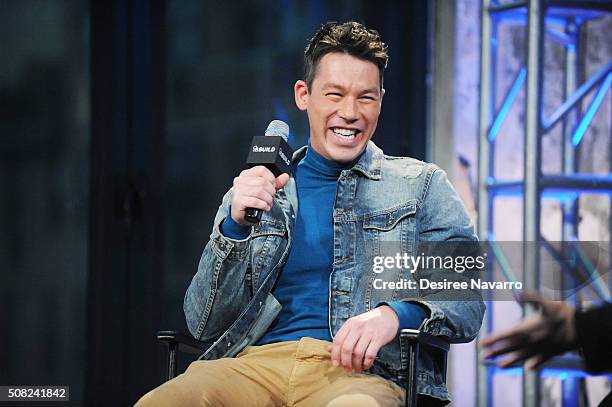 Designer/ TV personality David Bromstad attends AOL Build Speaker Series at AOL Studios In New York on February 3, 2016 in New York City.