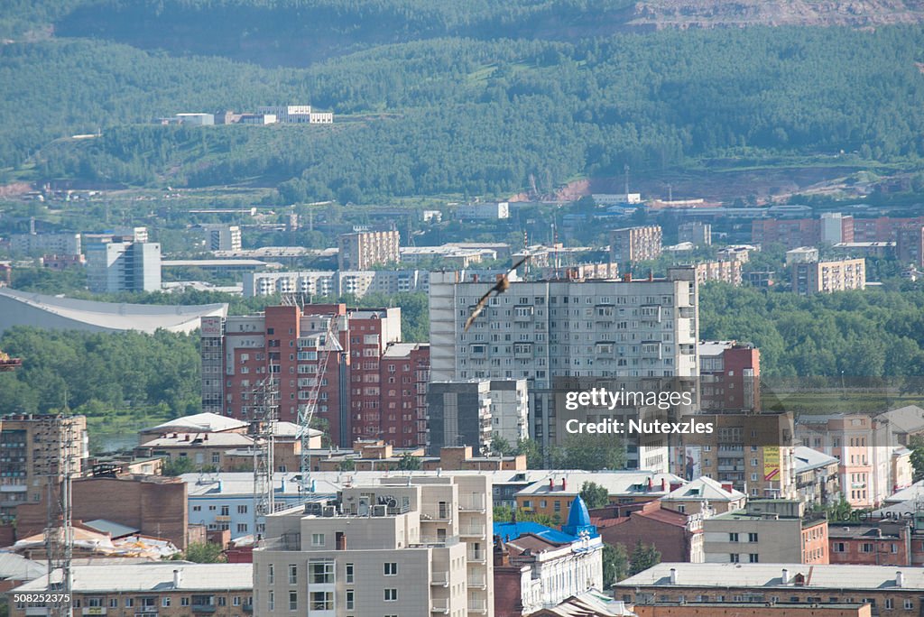 Almaty, made from the top of the mountain.