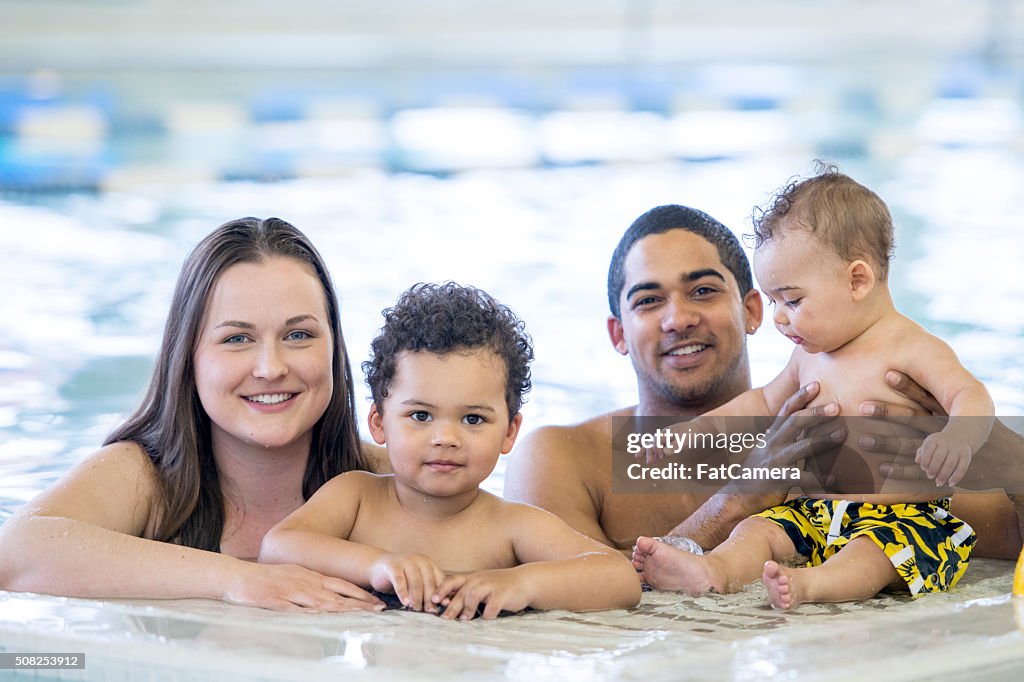 Play Date at the Pool