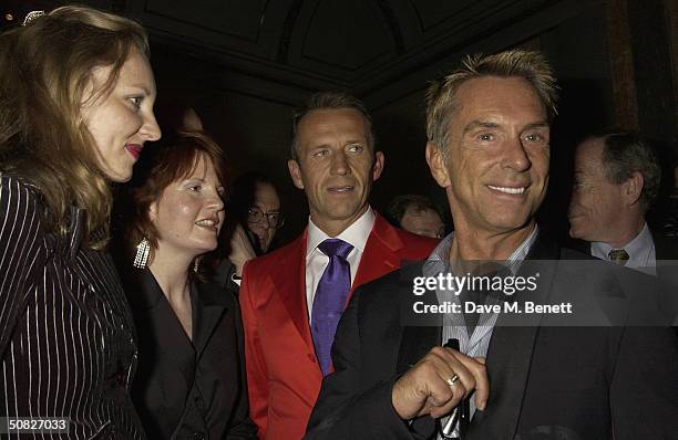 Wolfgan Joop attends a private view for new "Art Deco Icon" exhibition by Russian artist Tamara de Lempicka at The Royal Academy on May 11, 2004 in...