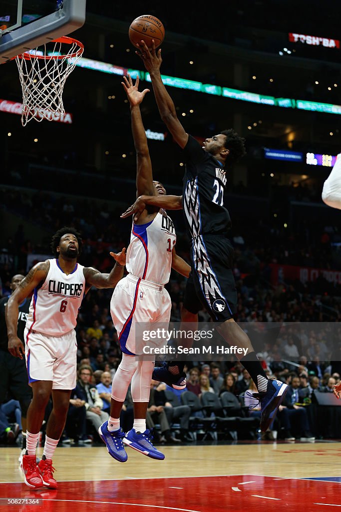 Minnesota Timberwolves v Los Angeles Clippers