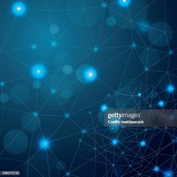 abstract technology background - fiber optic light stock illustrations