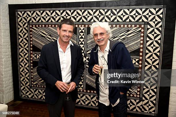 Director Francois Velle and Kristof Serrand, Supervising Animator, DreamWorks appear at La Residence de France on February 3, 2016 in Beverly Hills,...