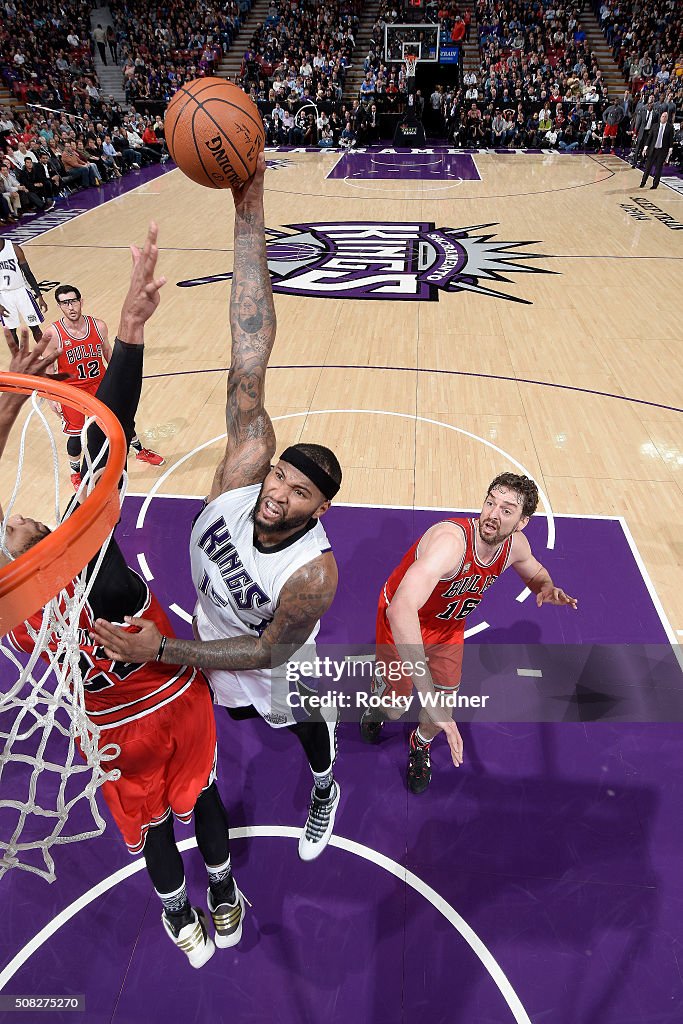 Chicacgo Bulls v Sacramento Kings