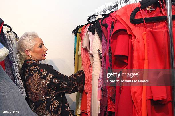 General view of the atmosphere during the Albright Fashion Library LA Launch on February 3, 2016 in Beverly Hills, California.