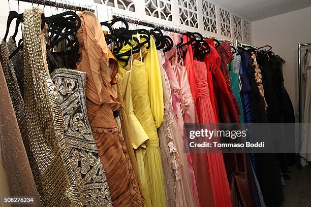 General view of the atmosphere during the Albright Fashion Library LA Launch on February 3, 2016 in Beverly Hills, California.