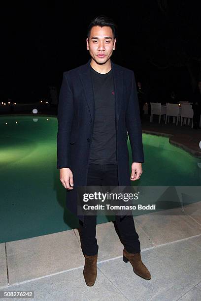 Stylist Jeff K. Kim attends the Albright Fashion Library LA Launch on February 3, 2016 in Beverly Hills, California.