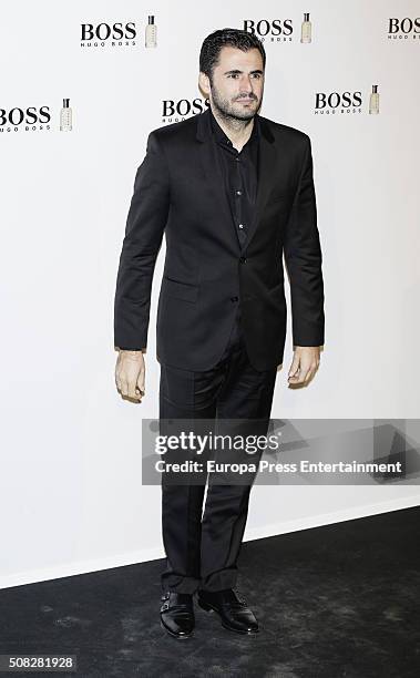 Emiliano Suarez attends 'Man Of Today' campaign at Eurobuilding hotel on February 3, 2016 in Madrid, Spain.