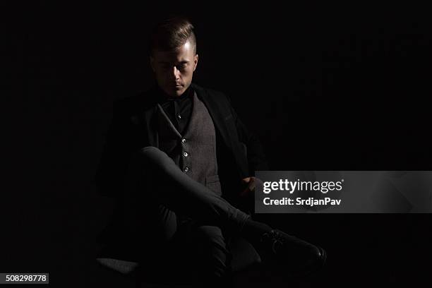 manliness - dandy stock pictures, royalty-free photos & images