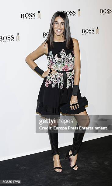 Noelia Lopez attends 'Man Of Today' campaign at Eurobuilding hotel on February 3, 2016 in Madrid, Spain.