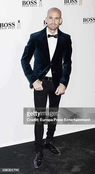 Ramon Fuentes attends 'Man Of Today' campaign at Eurobuilding hotel on February 3, 2016 in Madrid, Spain.