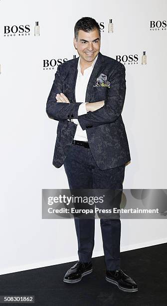 Ramon Freixa attends 'Man Of Today' campaign at Eurobuilding hotel on February 3, 2016 in Madrid, Spain.