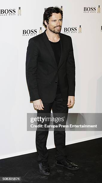 Octavi Pujades attends 'Man Of Today' campaign at Eurobuilding hotel on February 3, 2016 in Madrid, Spain.