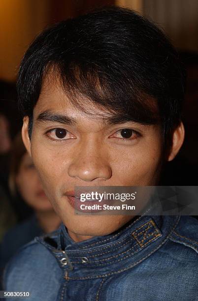 Actor Tony Jaa attends the announcement of "2005 Bangkok International Film Festival" Reception during 57th International Cannes Film Festival at the...