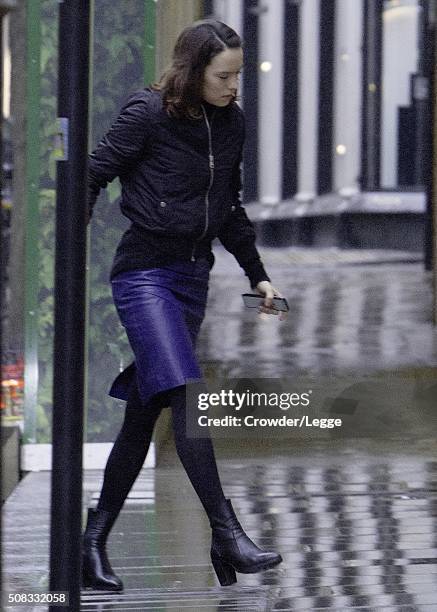 High Resolution Daisy Ridley 18 Daisy Ridley And Family Sighting January Stock Photos, High-Res ...