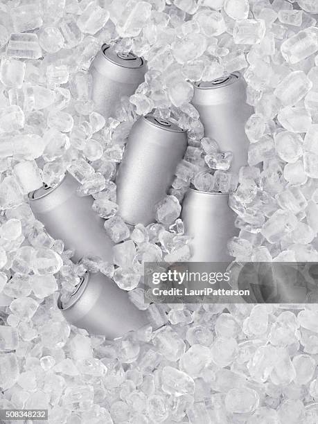 ice cold beer on ice - is bildbanksfoton och bilder