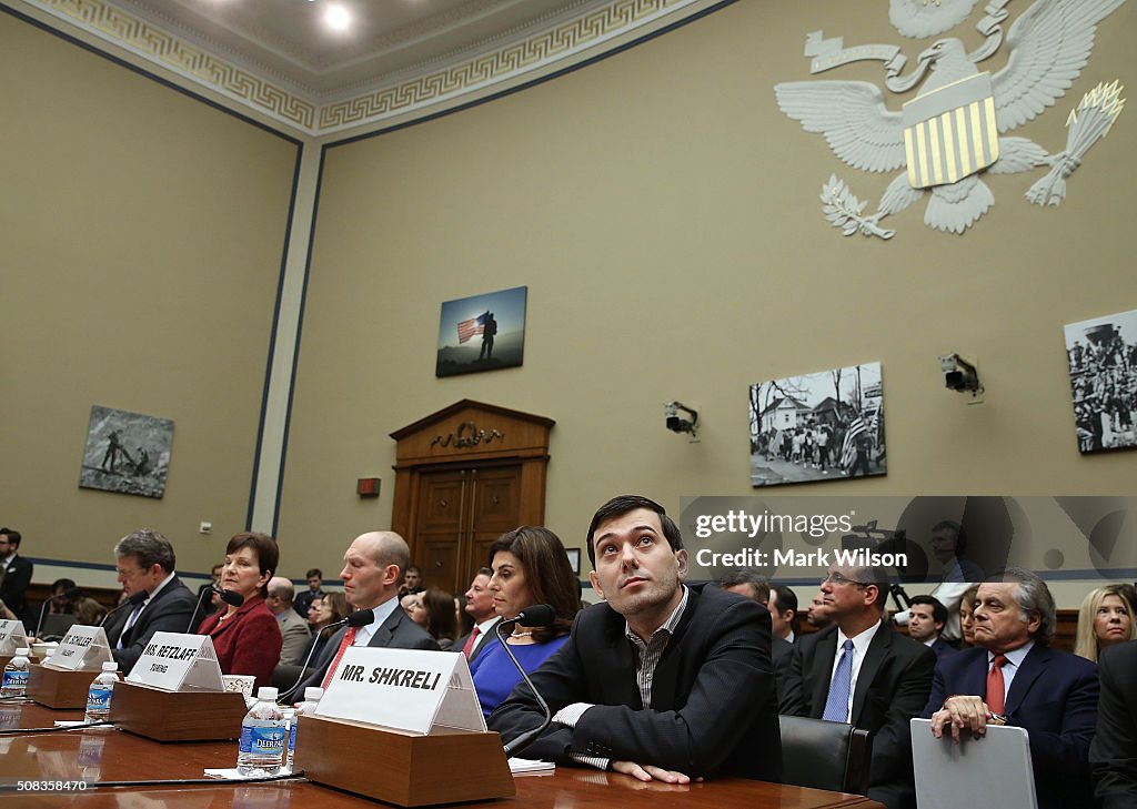 Controversial Former Pharmaceutical CEO Martin Shkreli Testifies On Oversight In Drug Market