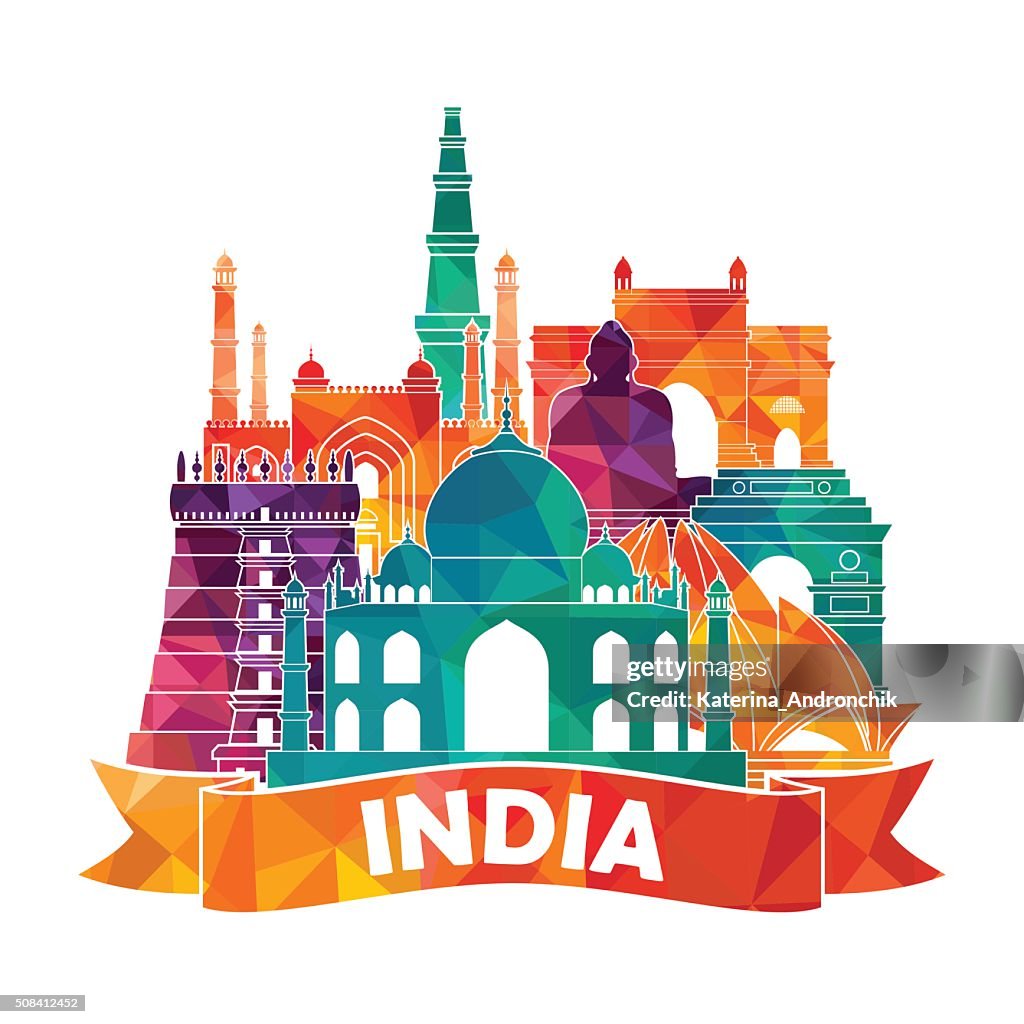 Indija Vector India Vector Illustration High-Res Vector Graphic - Getty Images